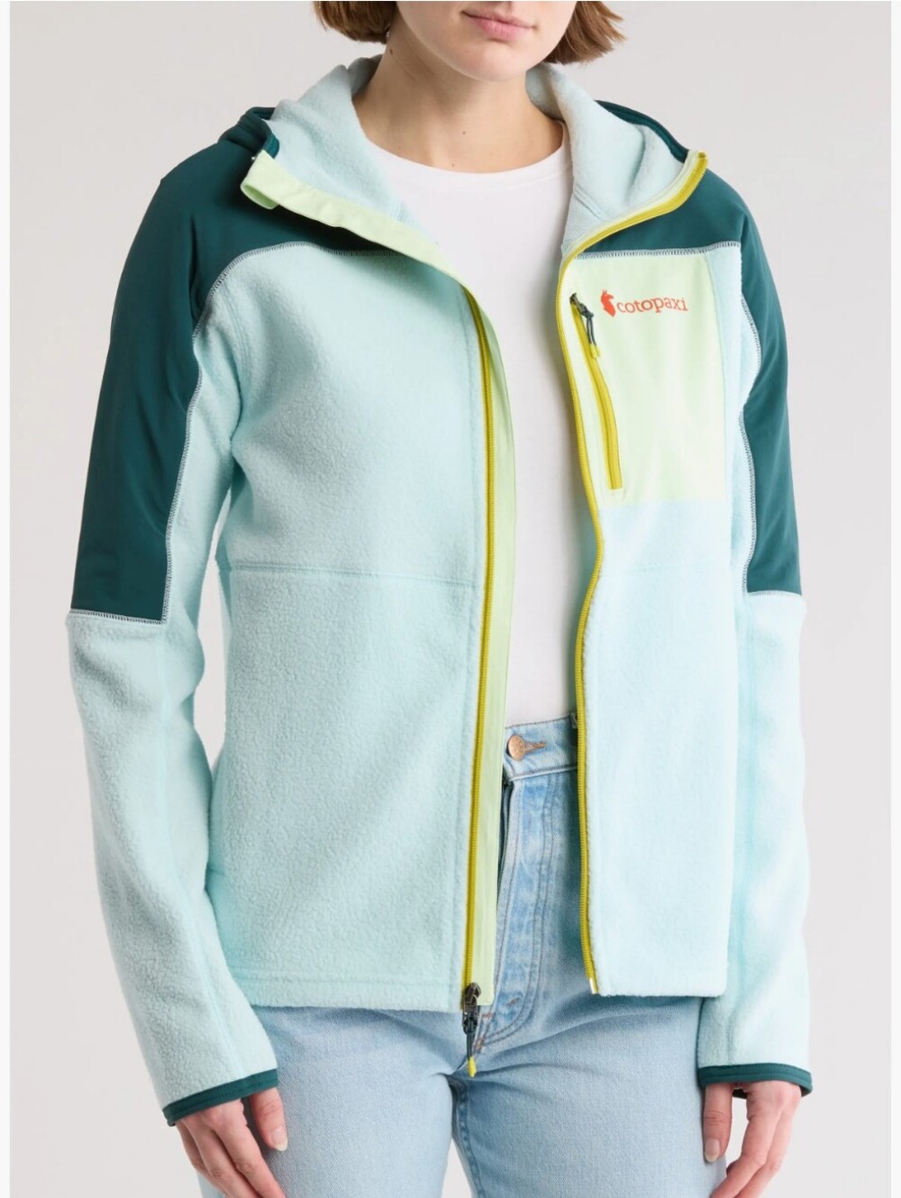 Cotopaxi Abrazo Colorblock Fleece Zip Jacket Medium